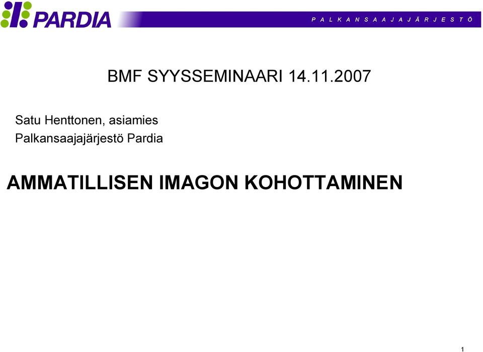 asiamies Palkansaajajärjestö