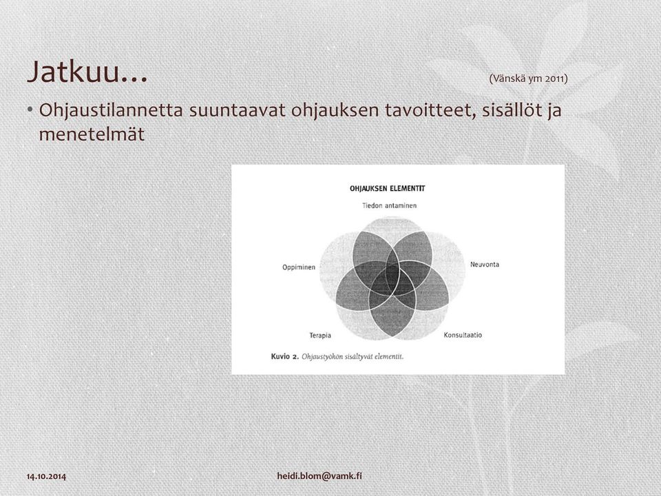 suuntaavat ohjauksen