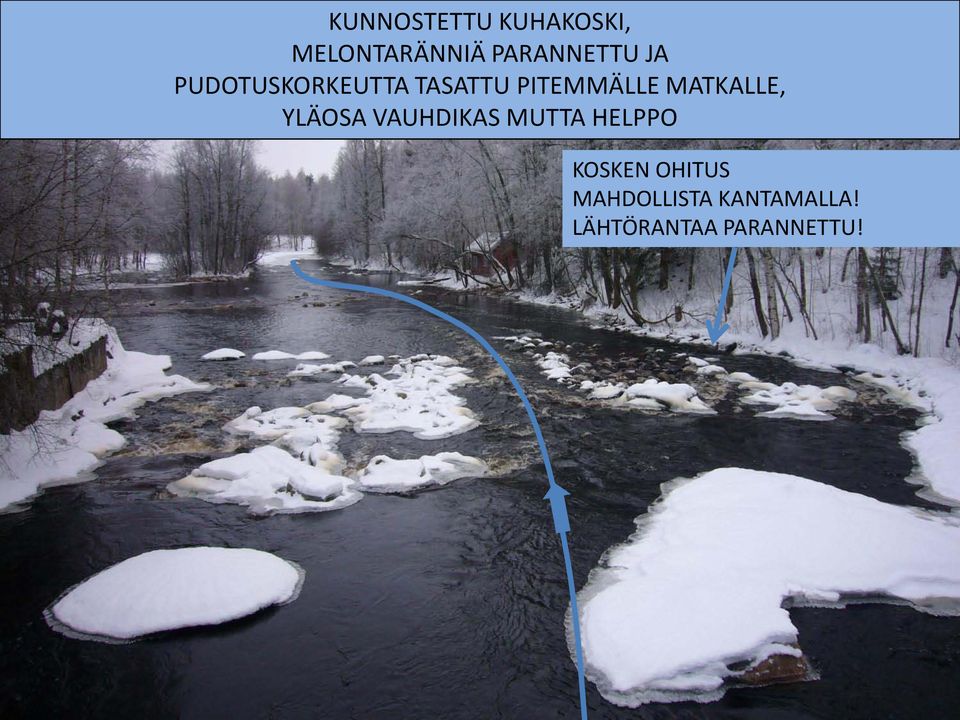 PITEMMÄLLE MATKALLE, YLÄOSA VAUHDIKAS MUTTA
