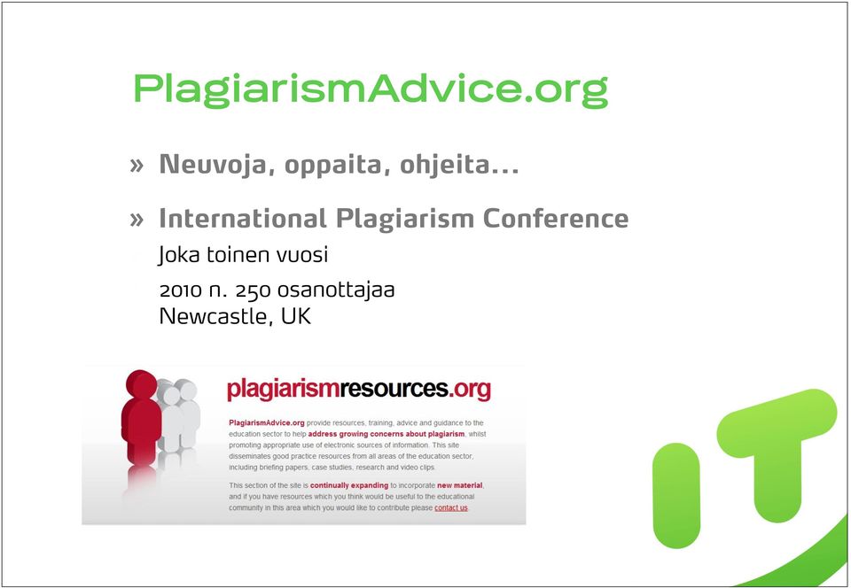 ..» International Plagiarism