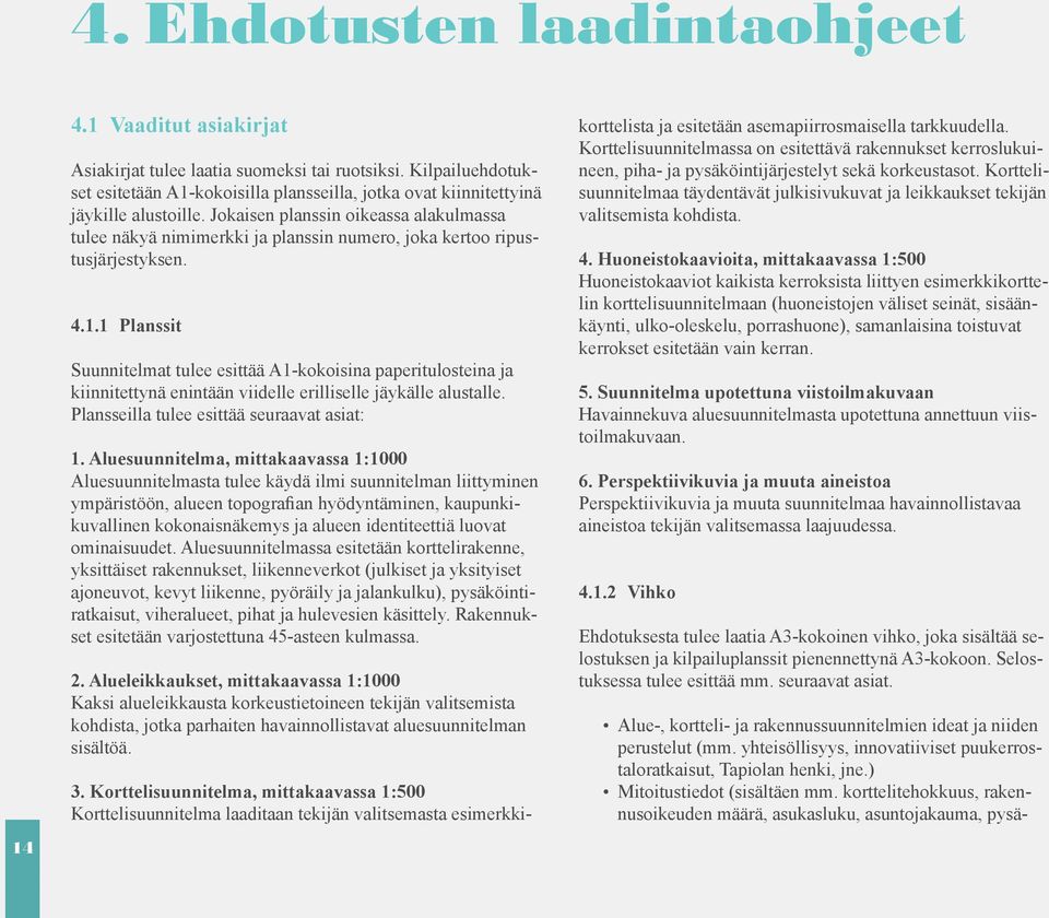 Jokaisen planssin oikeassa alakulmassa tulee näkyä nimimerkki ja planssin numero, joka kertoo ripustusjärjestyksen. 4.1.