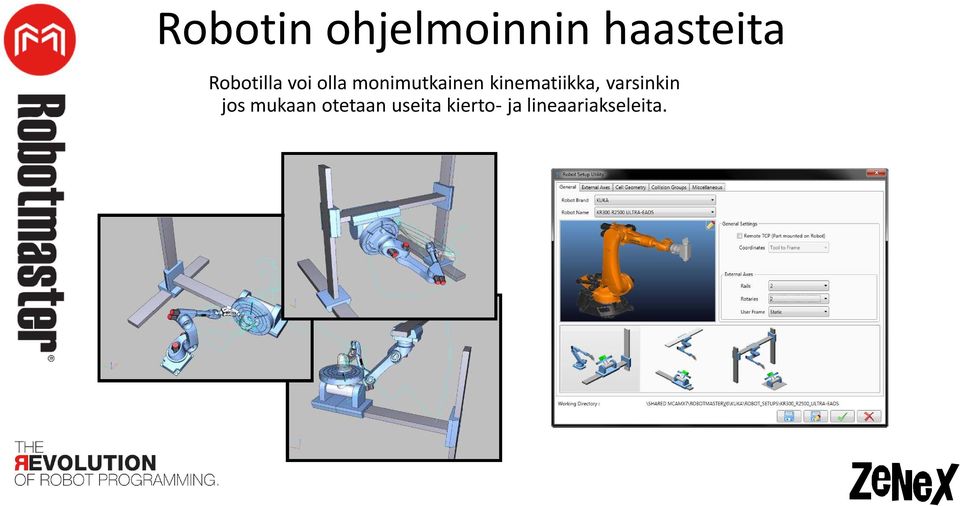 kinematiikka, varsinkin jos mukaan