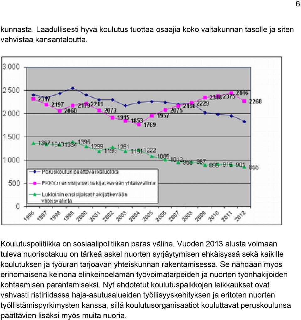 Se nähdään myös erinomaisena keinona elinkeinoelämän työvoimatarpeiden ja nuorten työnhakijoiden kohtaamisen parantamiseksi.