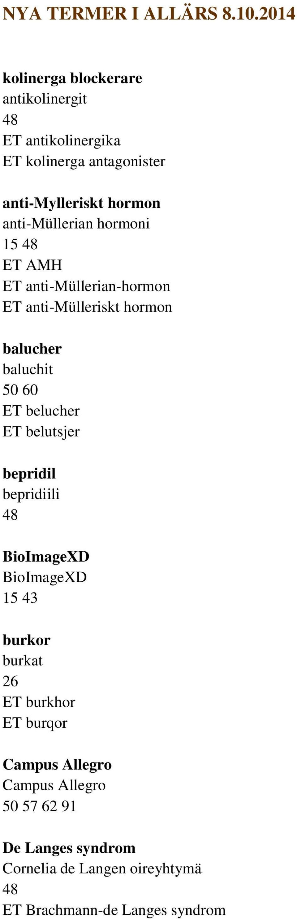 anti-müllerian hormoni 15 ET AMH ET anti-müllerian-hormon ET anti-mülleriskt hormon balucher baluchit 50 60 ET