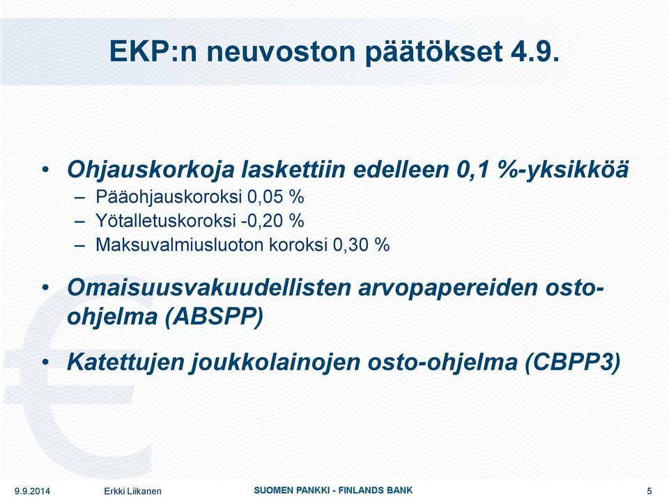 0,05 % Yötalletuskoroksi -0,20 % Maksuvalmiusluoton koroksi 0,30 %