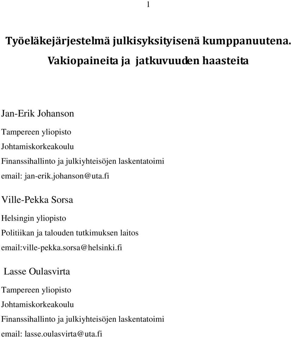 julkiyhteisöjen laskentatoimi email: jan-erik.johanson@uta.