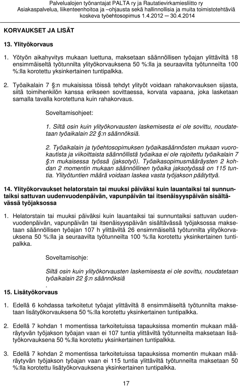 tuntipalkka. 2.