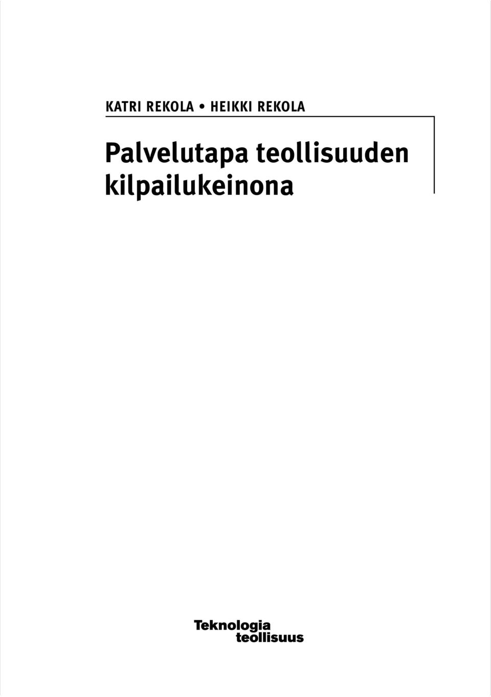 Palvelutapa