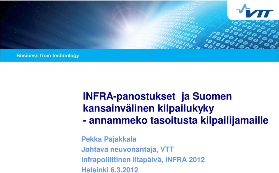 kilpailijamaille Pekka Pajakkala Johtava