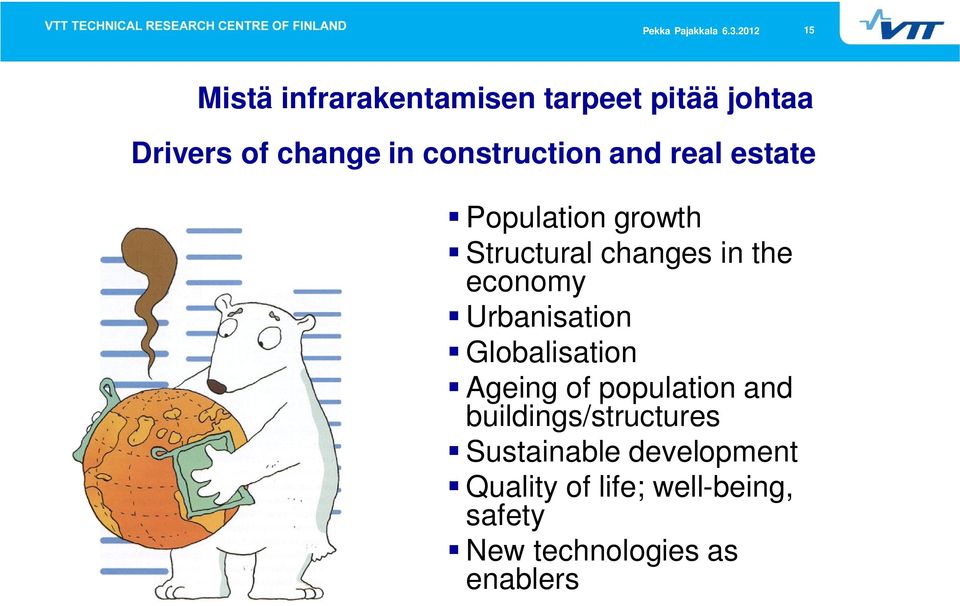 economy Urbanisation Globalisation Ageing of population and