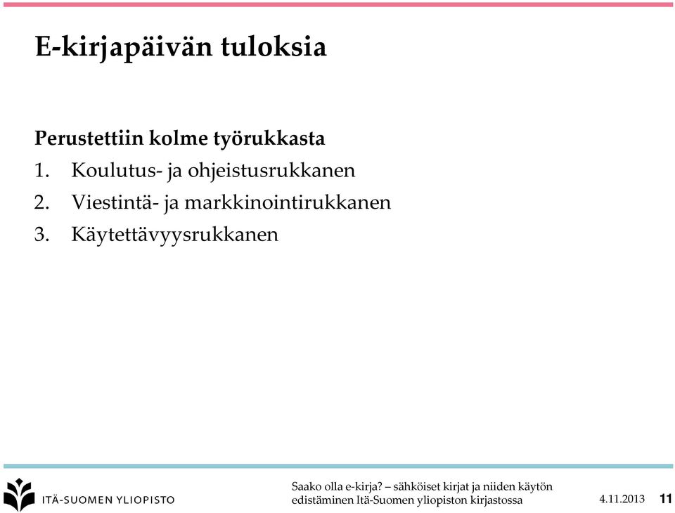 Koulutus- ja ohjeistusrukkanen 2.