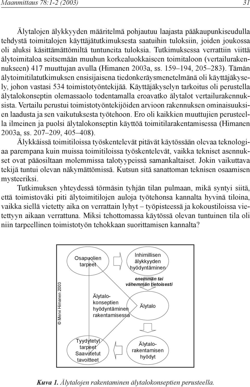 159 194, 205 283). Tämän älytoimitilatutkimuksen ensisijaisena tiedonkeräys menetelmänä oli käyttäjäkysely, johon vastasi 534 toimistotyöntekijää.