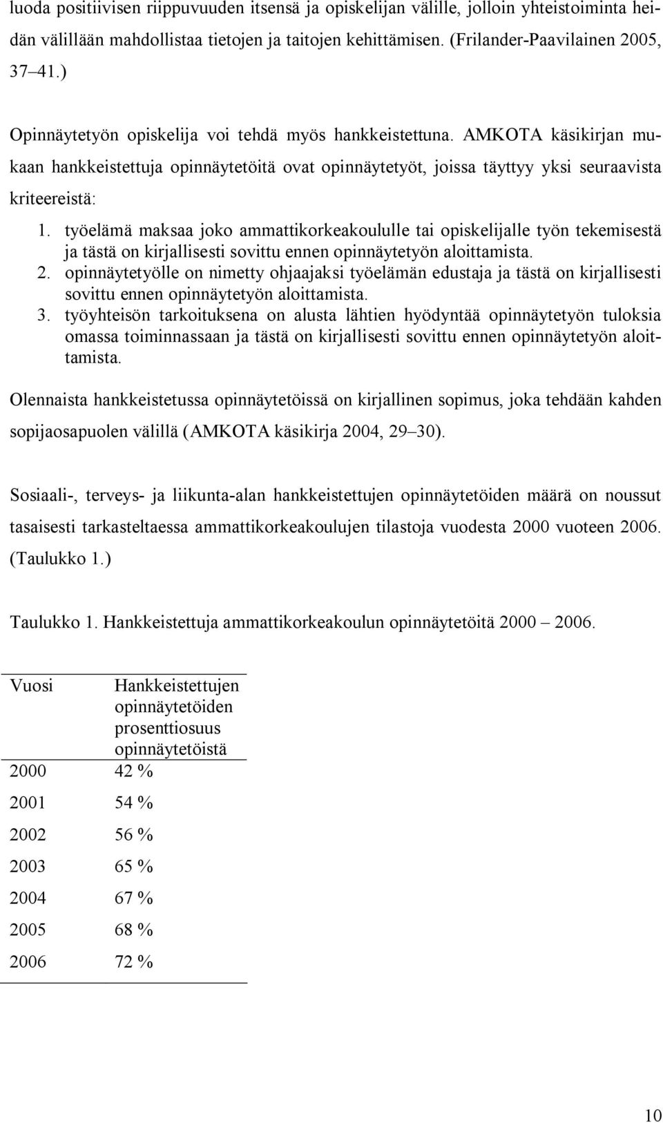 työelämä maksaa joko ammattikorkeakoululle tai opiskelijalle työn tekemisestä ja tästä on kirjallisesti sovittu ennen opinnäytetyön aloittamista. 2.