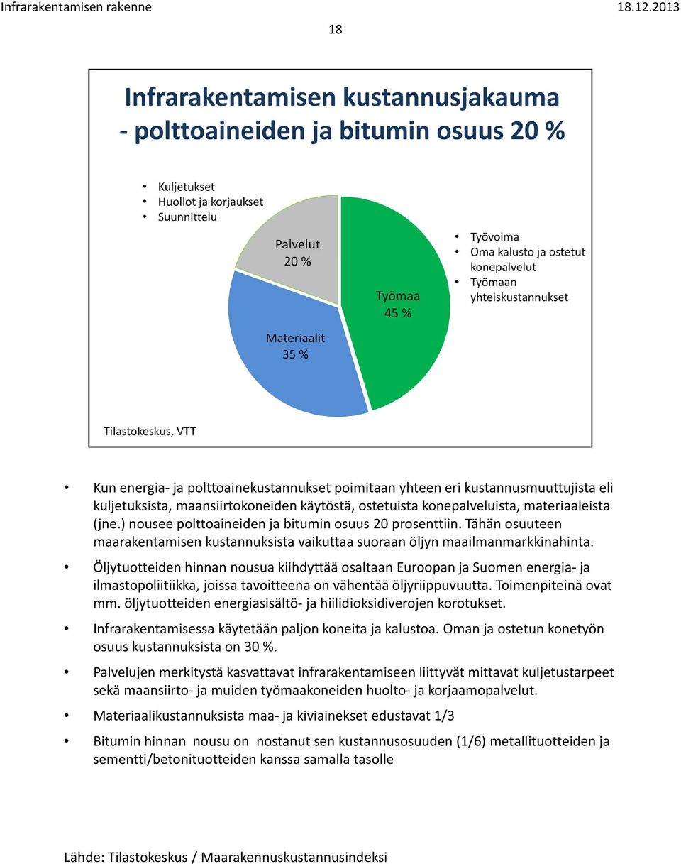 Öljytuotteiden hinnan nousua kiihdyttää osaltaan Euroopan ja Suomen energia ja ilmastopoliitiikka, joissa tavoitteena on vähentää öljyriippuvuutta. Toimenpiteinä ovat mm.