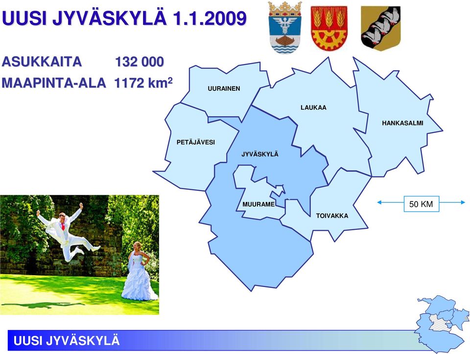 JYVÄSKYLÄ KUNNAT JA VÄKILUVUT V 2007 JYVÄSKYL SKYLÄ JYVÄSKYL SKYLÄN N MLK KORPILAHTI