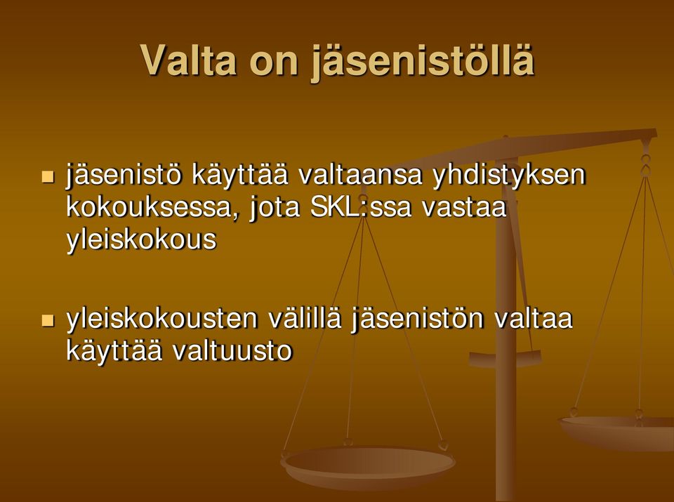 SKL:ssa vastaa yleiskokous yleiskokousten