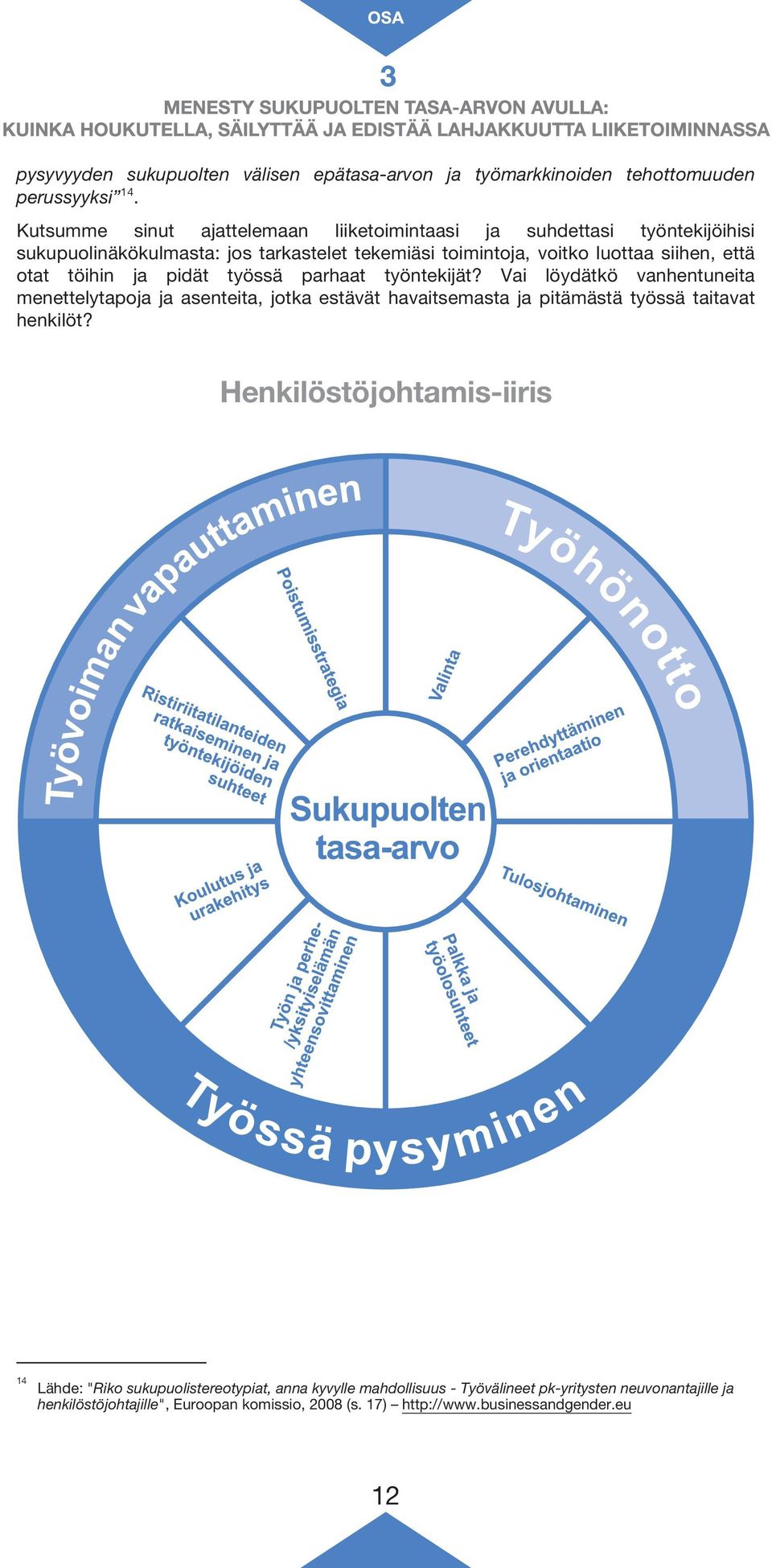 otat töihin ja pidät työssä parhaat työntekijät?