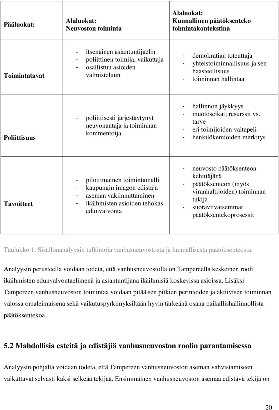 jäykkyys - muotoseikat; resurssit vs.