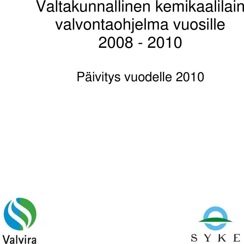 valvontaohjelma