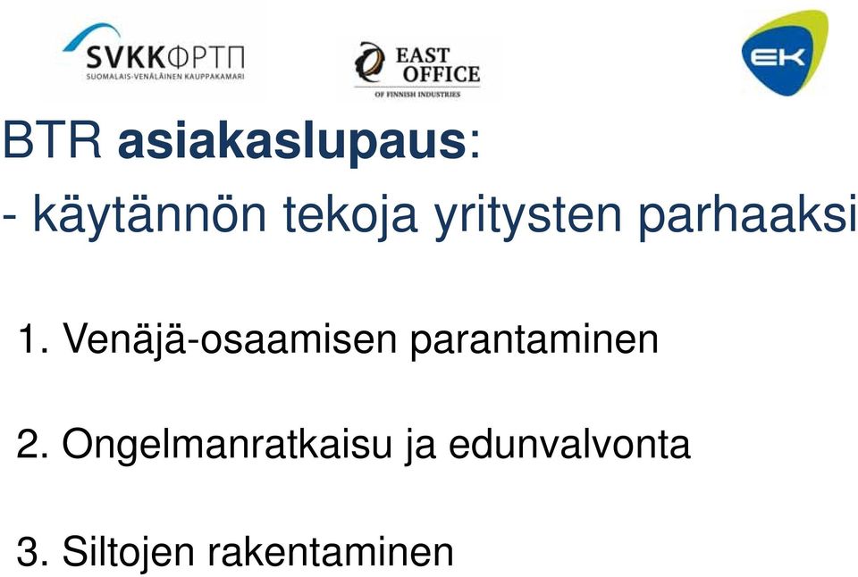 Venäjä-osaamisen parantaminen 2.