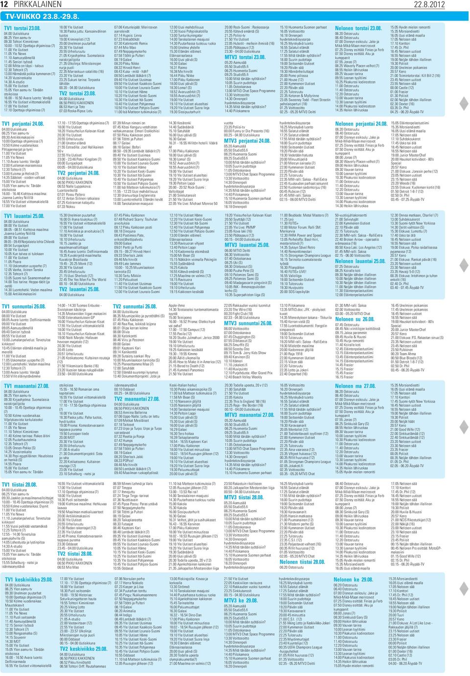 05 Ylen aamu-tv: Tänään otsikoissa 16.00-16.50 Avara luonto: Venäjä 16.55 Yle Uutiset viittomakielellä 17.00 Yle Uutiset 17.10 Opettaja ohjaimissa (7) 18.00 Yle Uutiset 18.