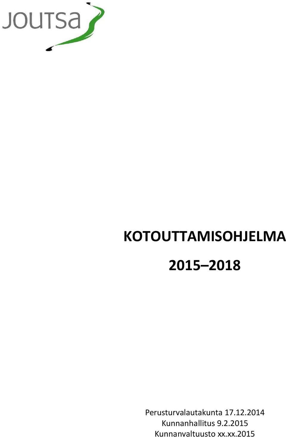 17.12.2014 Kunnanhallitus 9.