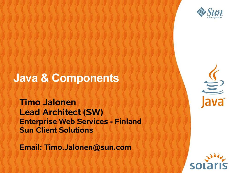 Web Services - Finland Sun Client