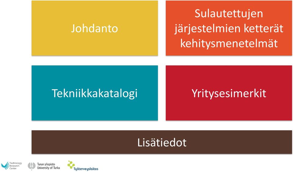 kehitysmenetelmät