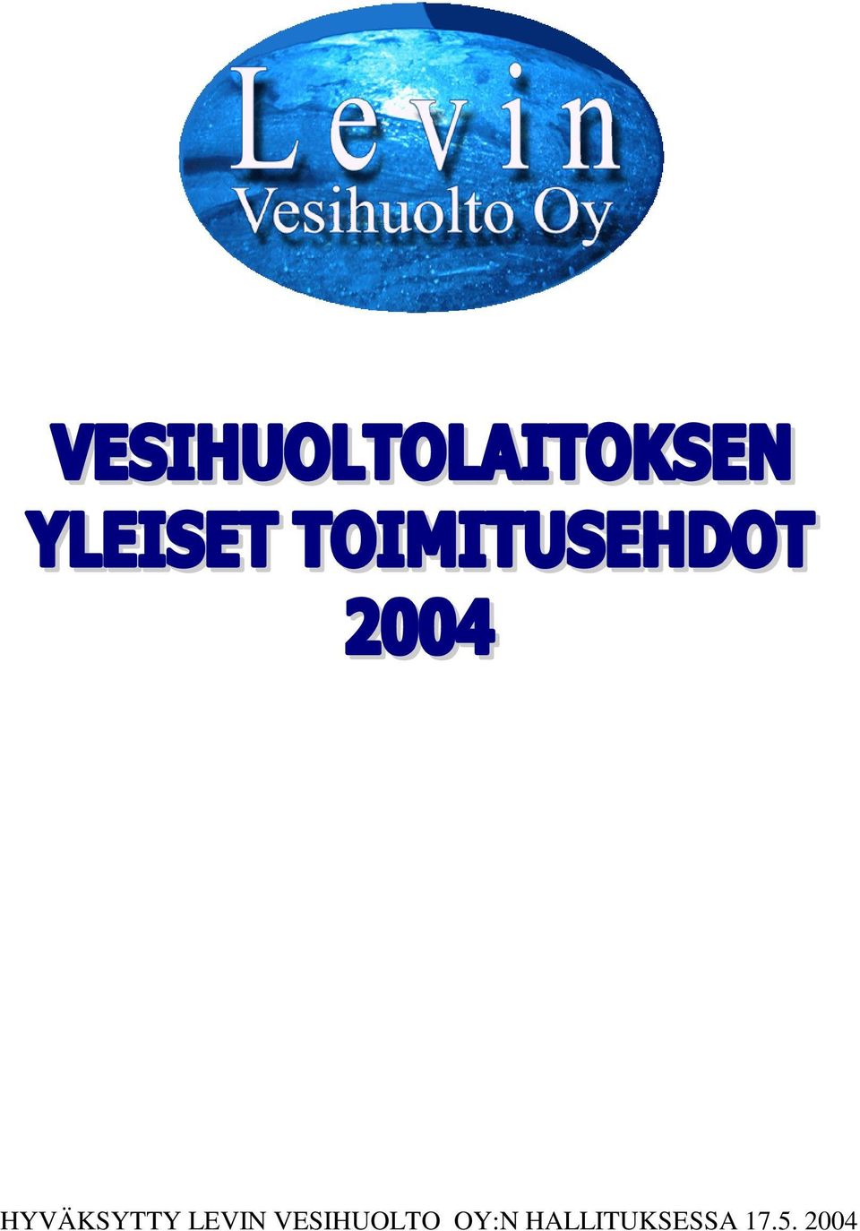 VESIHUOLTO