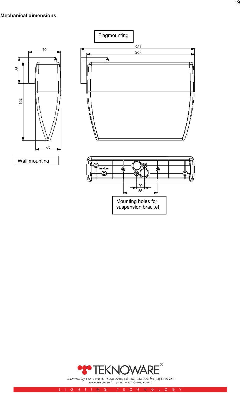 Flagmounting Wall