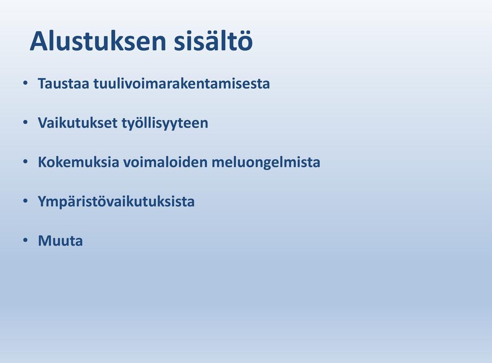 Vaikutukset työllisyyteen