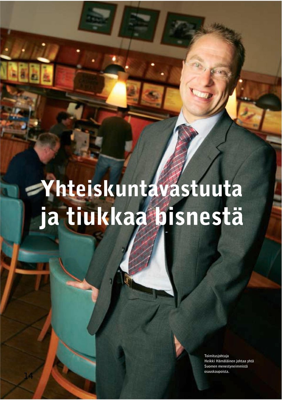 Heikki Hämäläinen johtaa yhtä