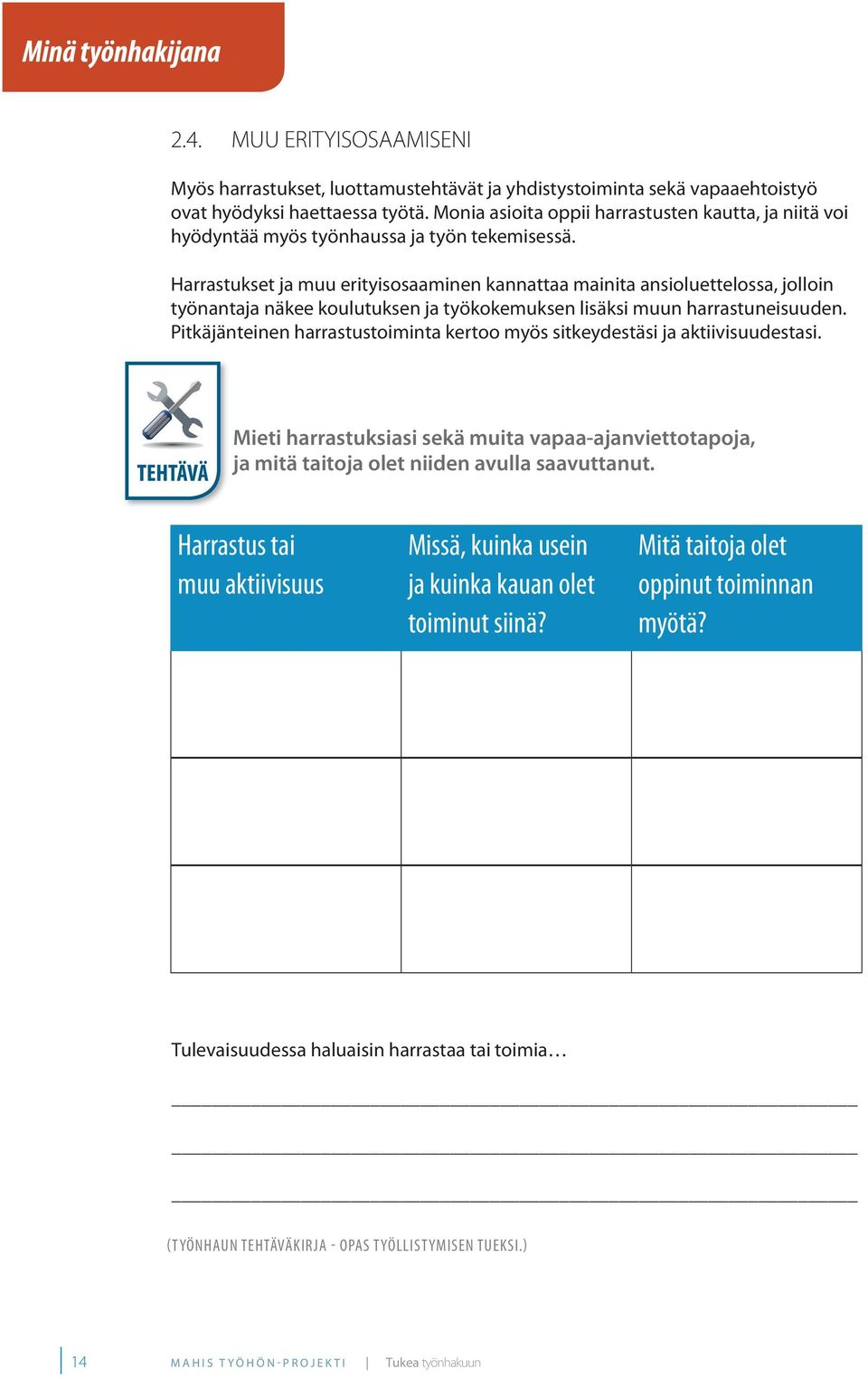 Harrastukset ja muu erityisosaaminen kannattaa mainita ansioluettelossa, jolloin työnantaja näkee koulutuksen ja työkokemuksen lisäksi muun harrastuneisuuden.