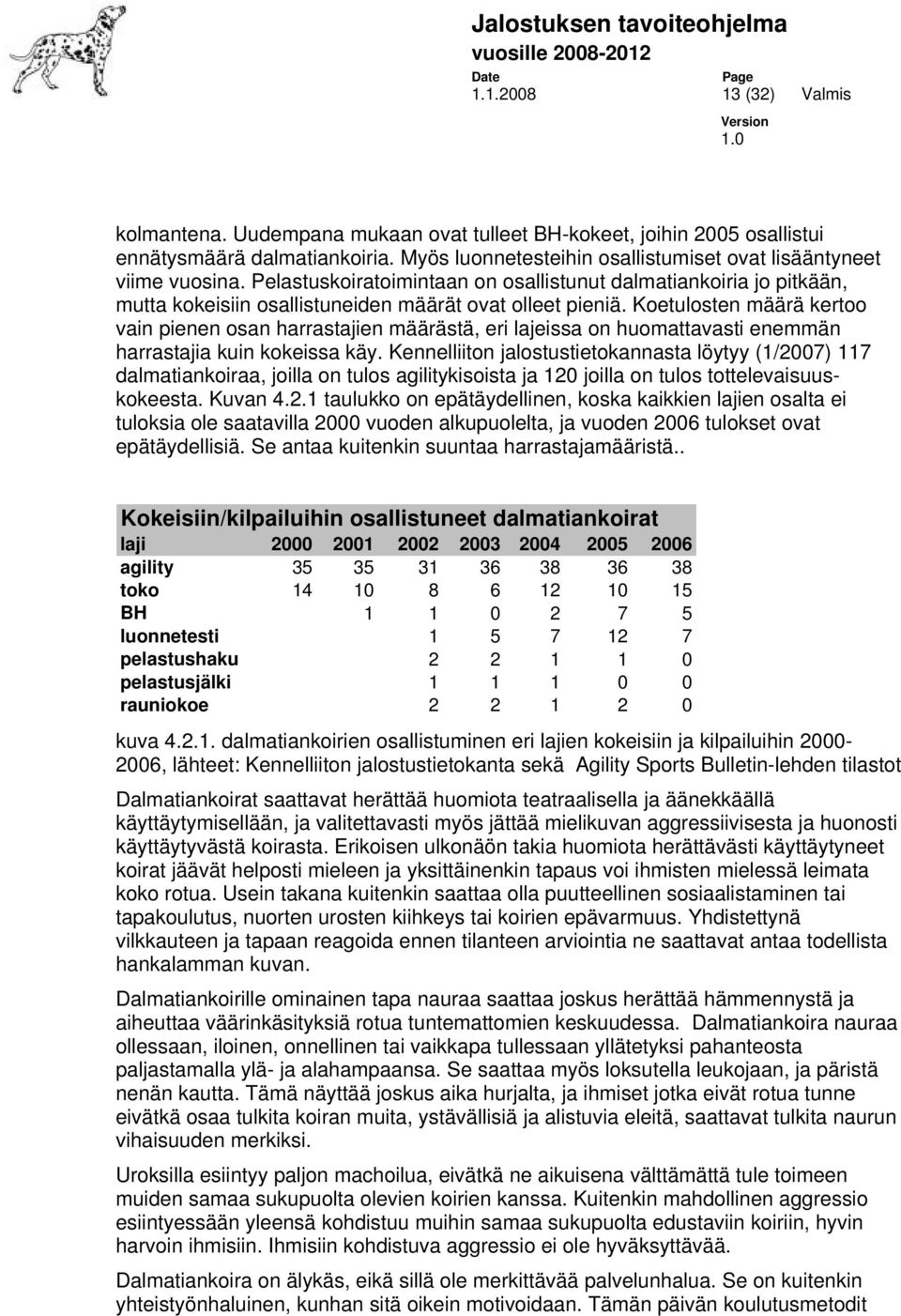 Koetulosten määrä kertoo vain pienen osan harrastajien määrästä, eri lajeissa on huomattavasti enemmän harrastajia kuin kokeissa käy.