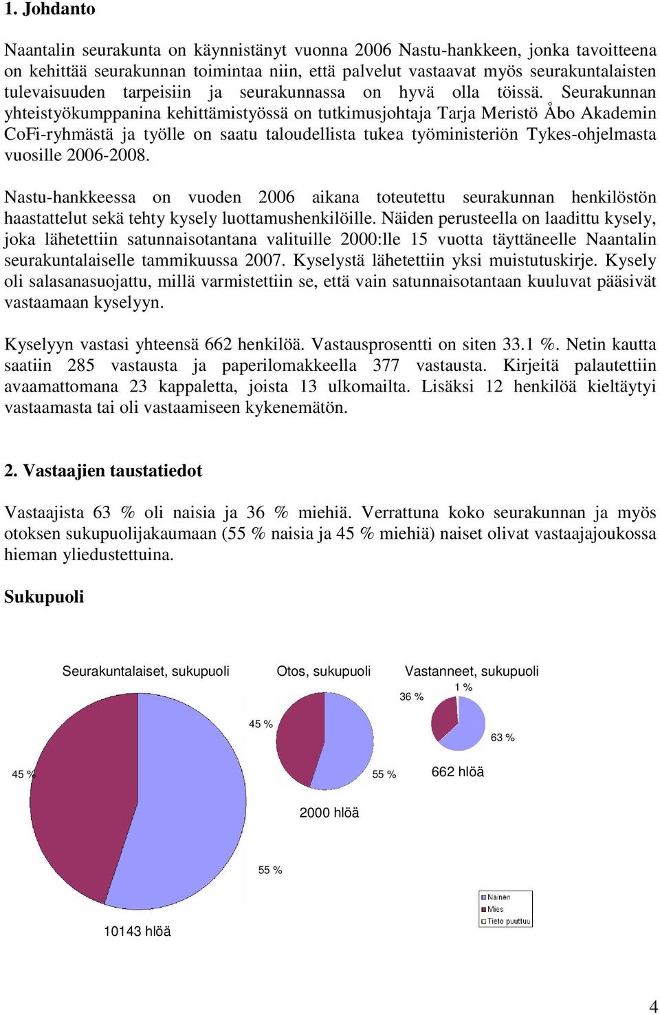 Seurakunnan yhteistyökumppanina kehittämistyössä on tutkimusjohtaja Tarja Meristö Åbo Akademin CoFi-ryhmästä ja työlle on saatu taloudellista tukea työministeriön Tykes-ohjelmasta vuosille 2006-2008.