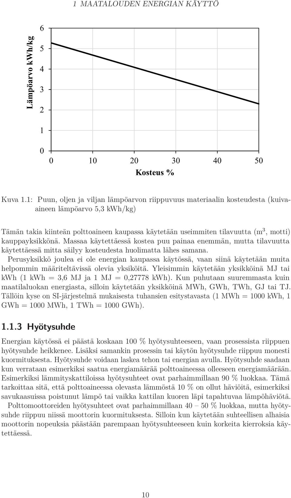 kauppayksikkönä. Massaa käytettäessä kostea puu painaa enemmän, mutta tilavuutta käytettäessä mitta säilyy kosteudesta huolimatta lähes samana.