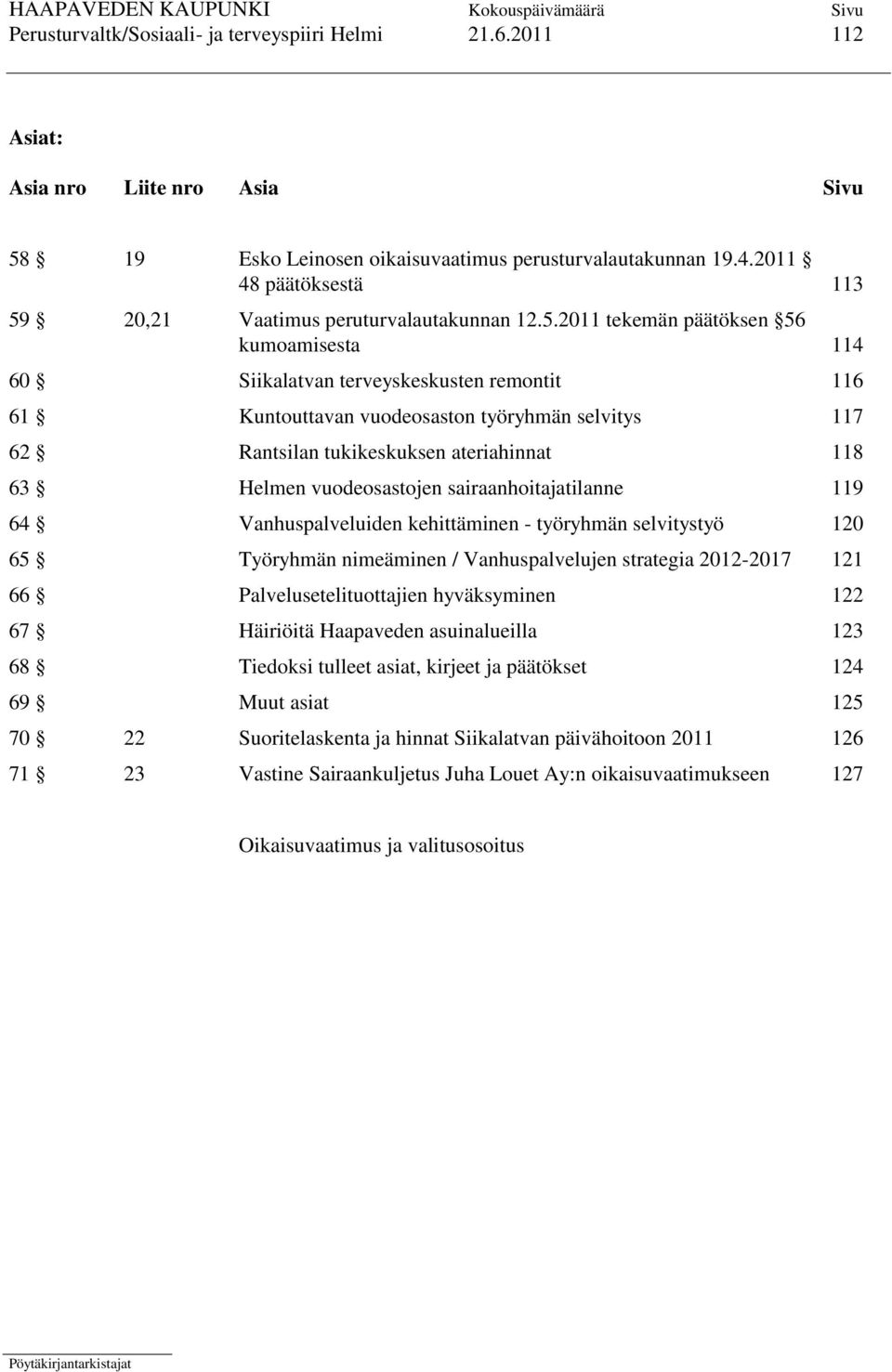 20,21 Vaatimus peruturvalautakunnan 12.5.