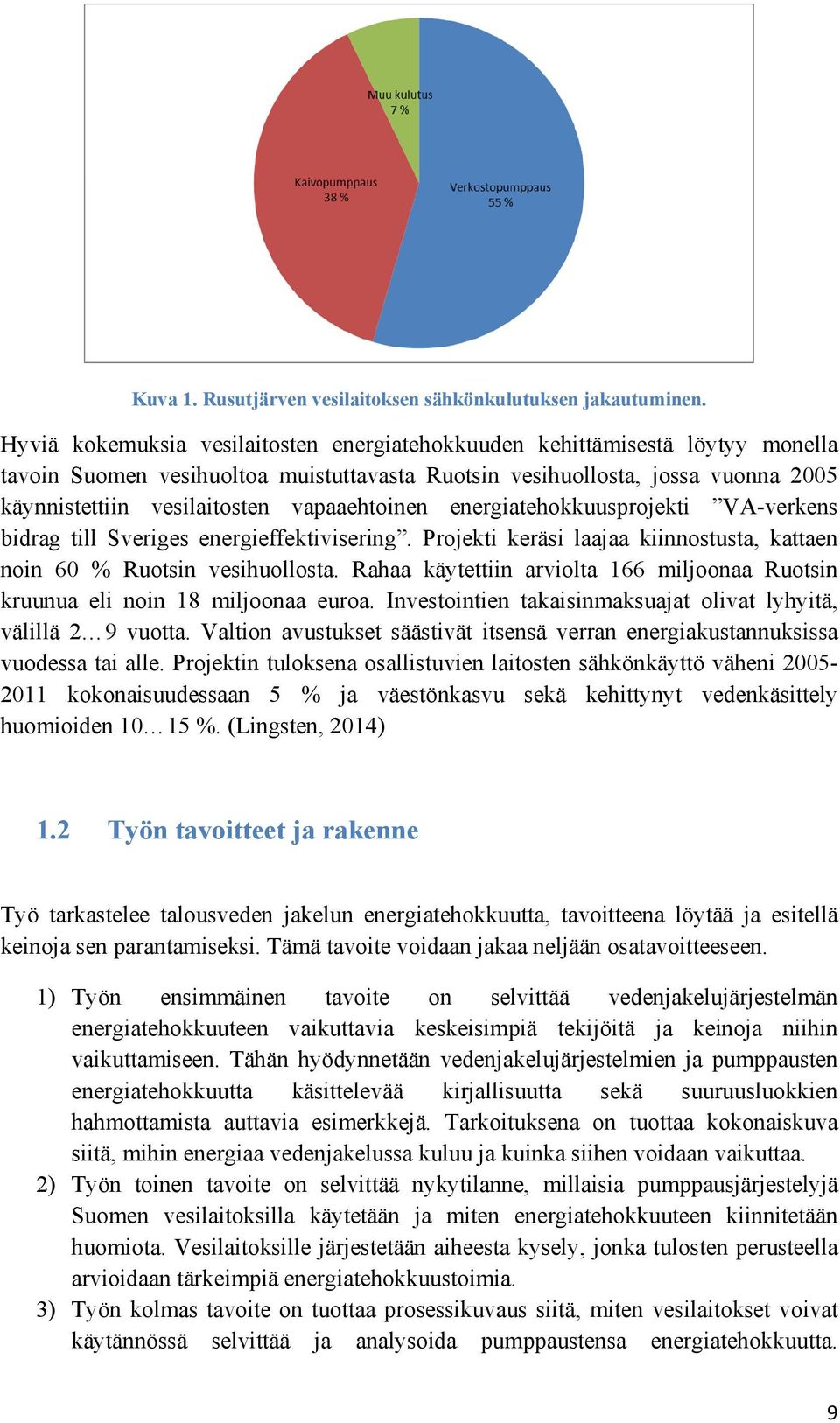 vapaaehtoinen energiatehokkuusprojekti VA-verkens bidrag till Sveriges energieffektivisering. Projekti keräsi laajaa kiinnostusta, kattaen noin 60 % Ruotsin vesihuollosta.