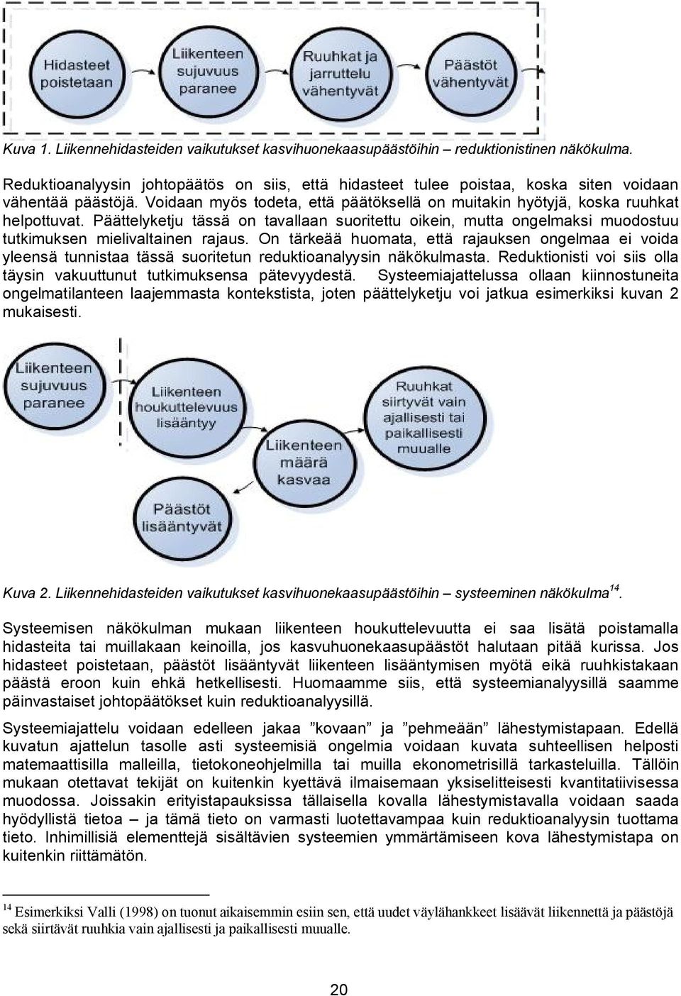 Päättelyketju tässä on tavallaan suoritettu oikein, mutta ongelmaksi muodostuu tutkimuksen mielivaltainen rajaus.