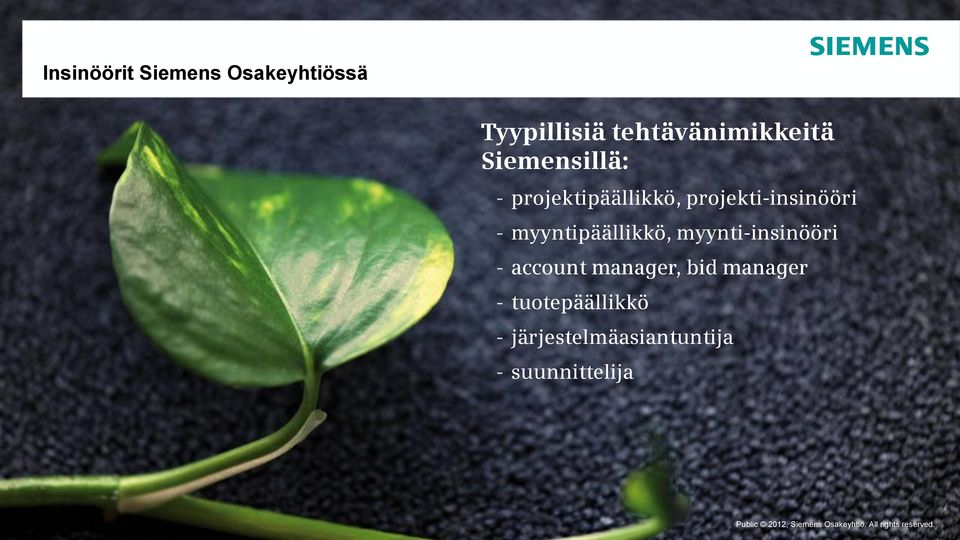 myynti-insinööri - account manager, bid manager - tuotepäällikkö -