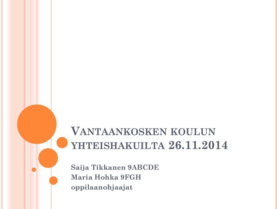 2014 Saija Tikkanen