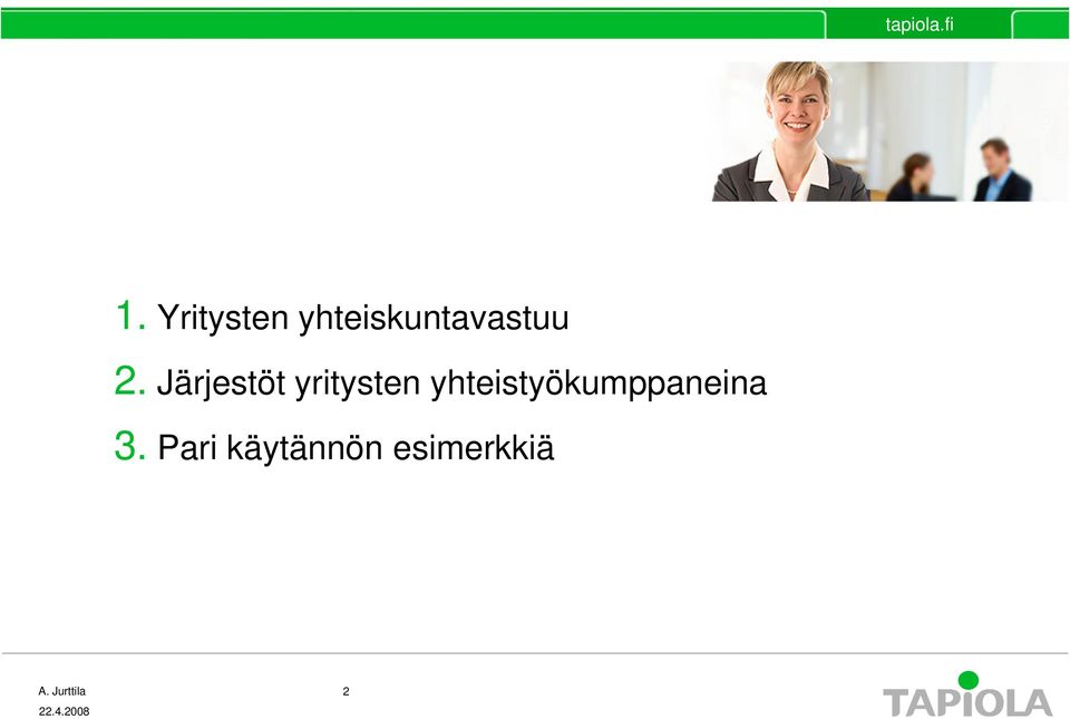Järjestöt yritysten