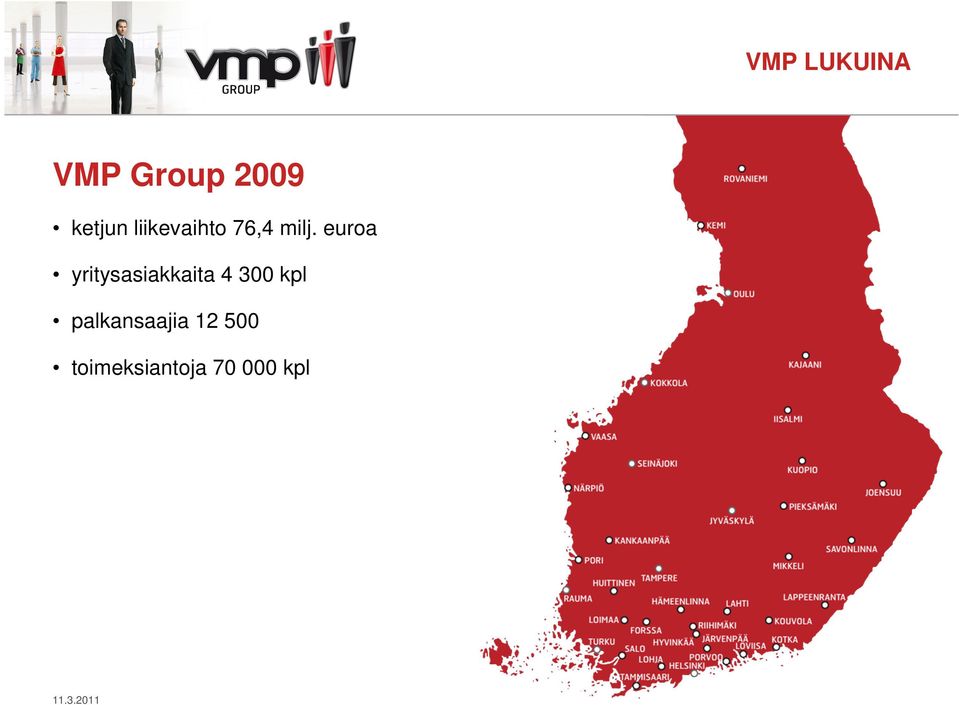 euroa yritysasiakkaita 4 300 kpl