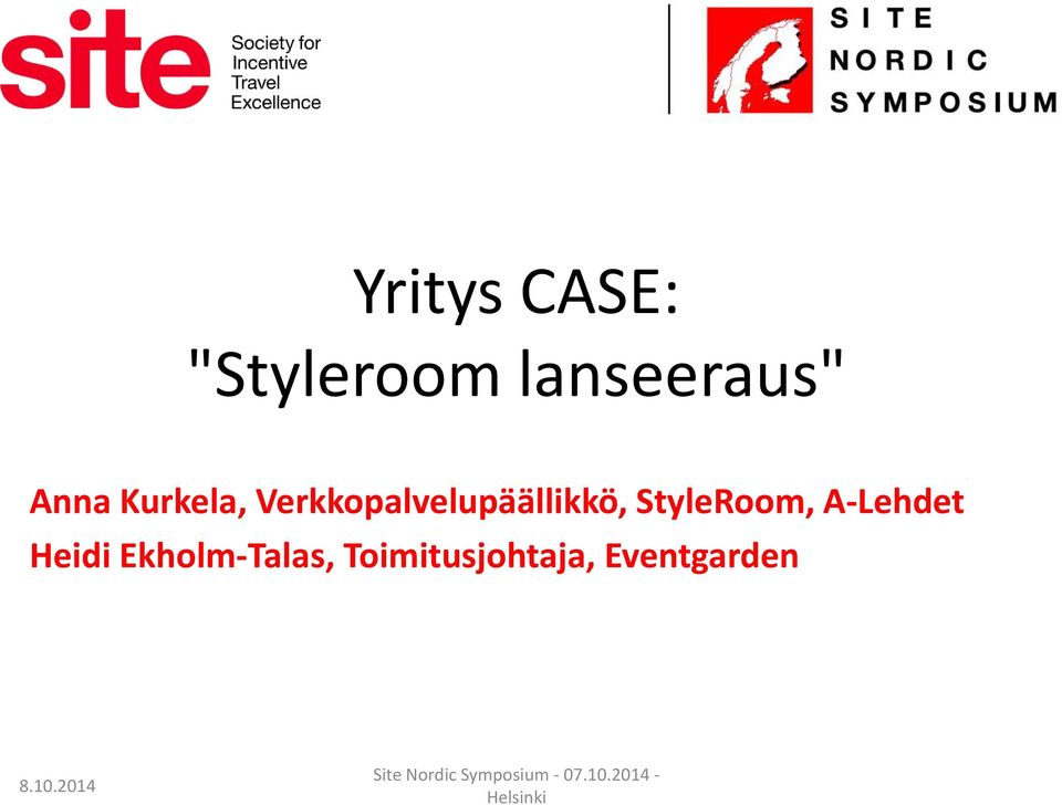 Verkkopalvelupäällikkö, StyleRoom,