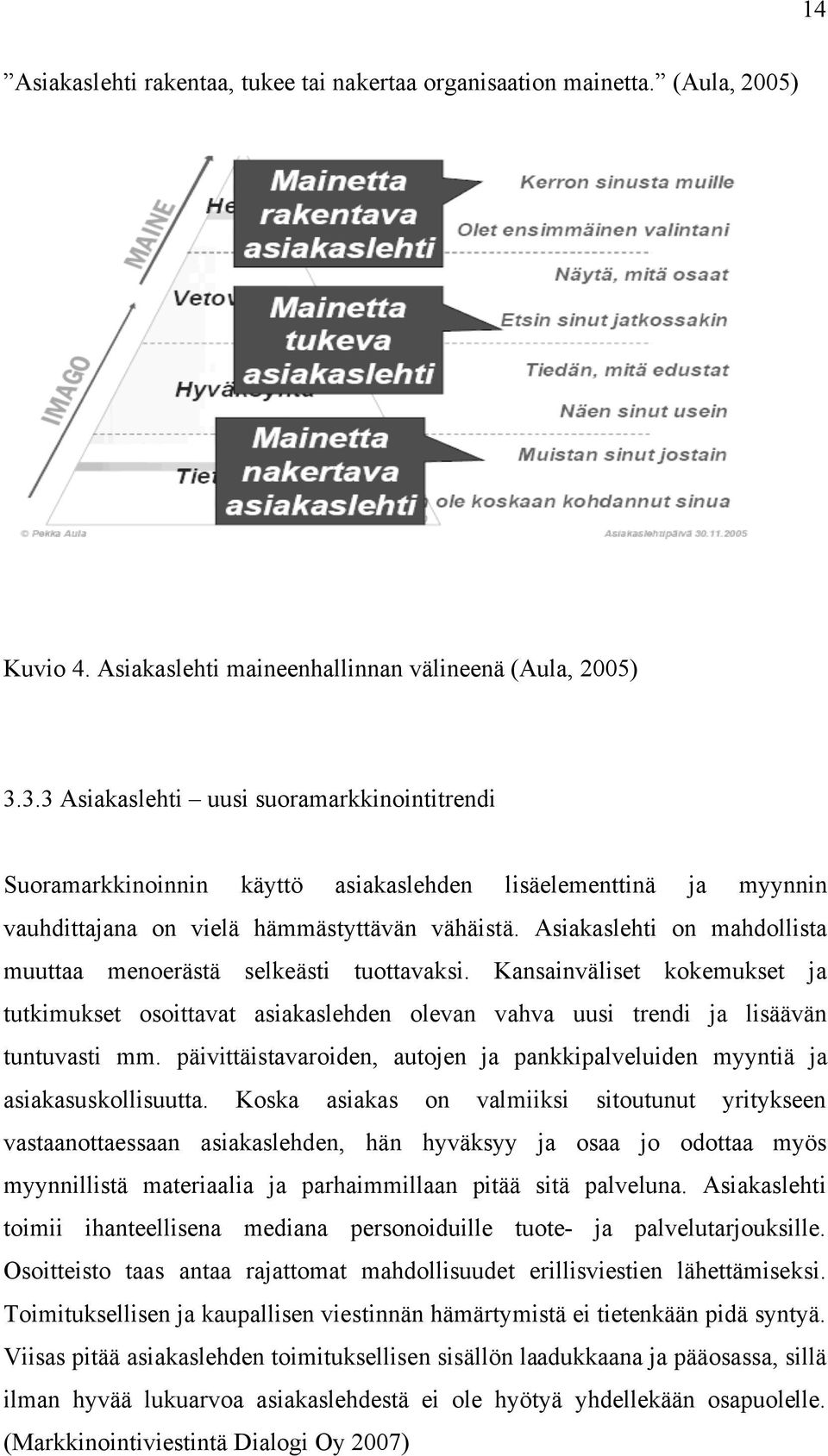 Asiakaslehti on mahdollista muuttaa menoerästä selkeästi tuottavaksi. Kansainväliset kokemukset ja tutkimukset osoittavat asiakaslehden olevan vahva uusi trendi ja lisäävän tuntuvasti mm.