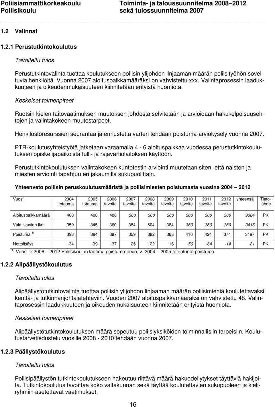 Ruotsin kielen taitovaatimuksen muutoksen johdosta selvitetään ja arvioidaan hakukelpoisuusehtojen ja valintakokeen muutostarpeet.