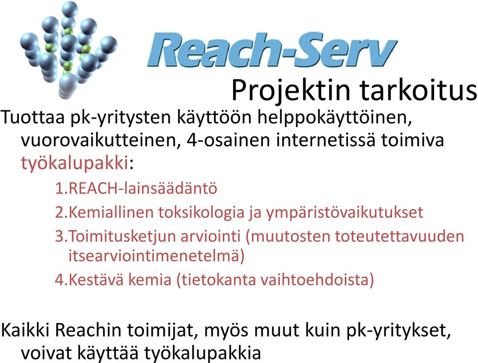 Kemiallinen toksikologia ja ympäristövaikutukset 3.