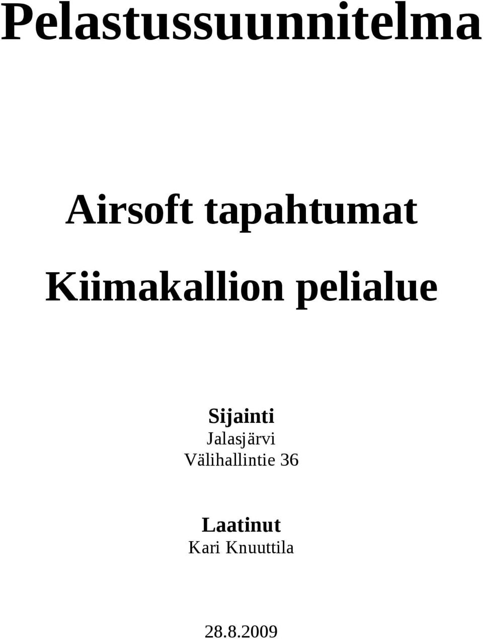 Sijainti Jalasjärvi