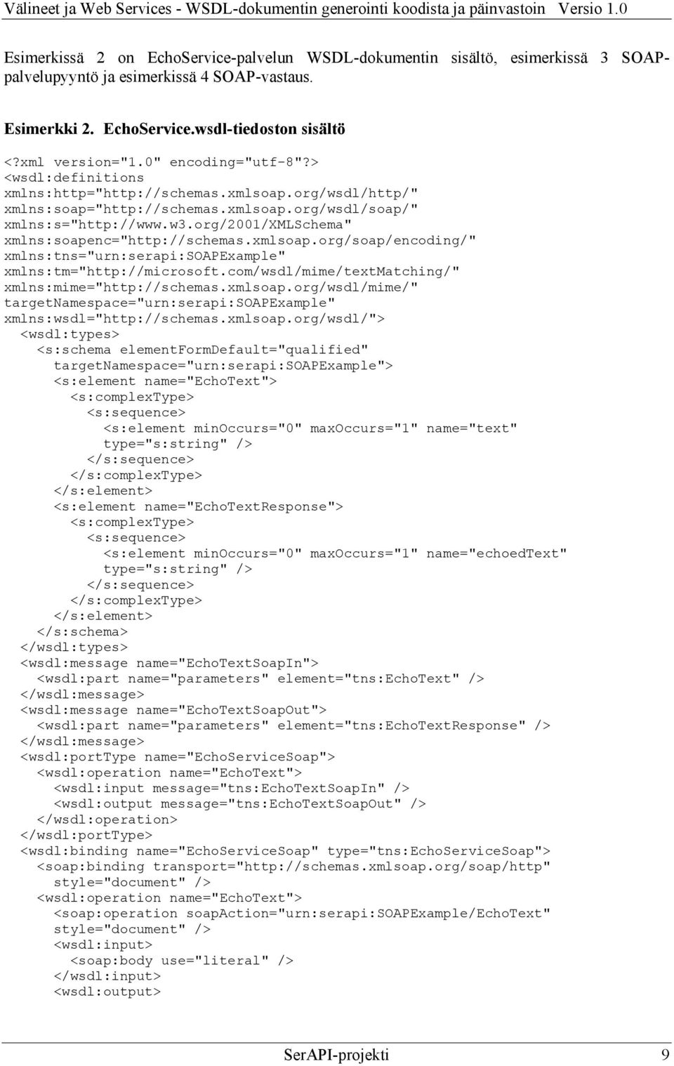 org/2001/xmlschema" xmlns:soapenc="http://schemas.xmlsoap.org/soap/encoding/" xmlns:tns="urn:serapi:soapexample" xmlns:tm="http://microsoft.com/wsdl/mime/textmatching/" xmlns:mime="http://schemas.