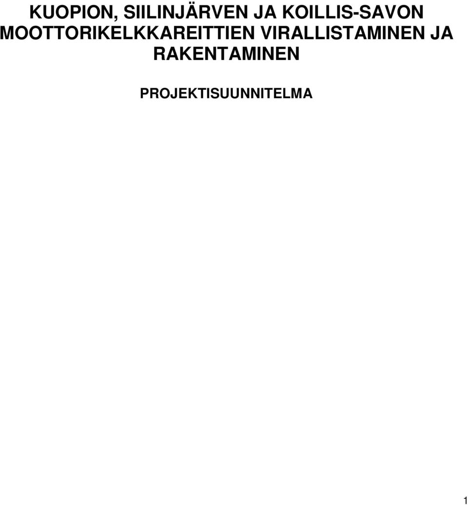 MOOTTORIKELKKAREITTIEN